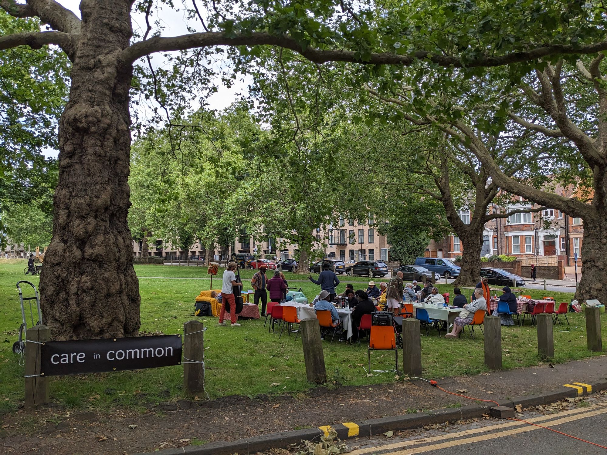 Mapping a local landscape of care and belonging, Clapton Common